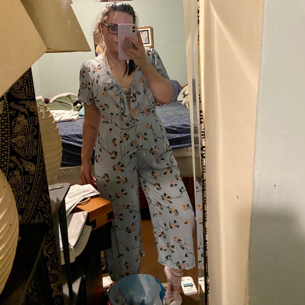Floral Jumpsuit